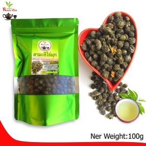 ชามะลิไข่มุก ชาดี ชาคุณภาพ หอมนูญชูมูก 100g/200g/500g