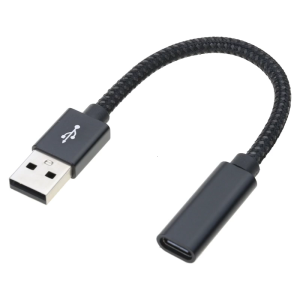 Portable USB to Type C Adapter Supports Data Transfer and Power Delivery Charging Wide Compatibility 15cm/5.91inch