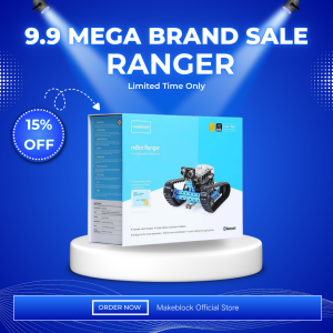 Makeblock mBot Ranger 3-in-1 Programmable Robotics Kit for Building Robots Coding & STEM Educational Toys for Kids and Teens