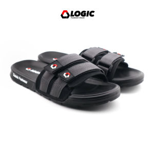 Logic - Sandal Pria Sipper Selop Colombo Grey