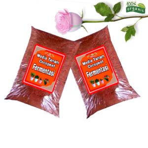 Kokopit Halus-Fermentasi Media Tanam Isi 2 (dua)