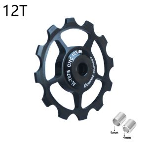 LITUILI MTB 16T 17T Jockey Wheel Rear Guide Wheel Transmission Accessories Jockey Wheel Bike Ceramic Bearing Guide Bicycle Rear Pulley Bike Rear Derailleur Bike Jockey Wheel
