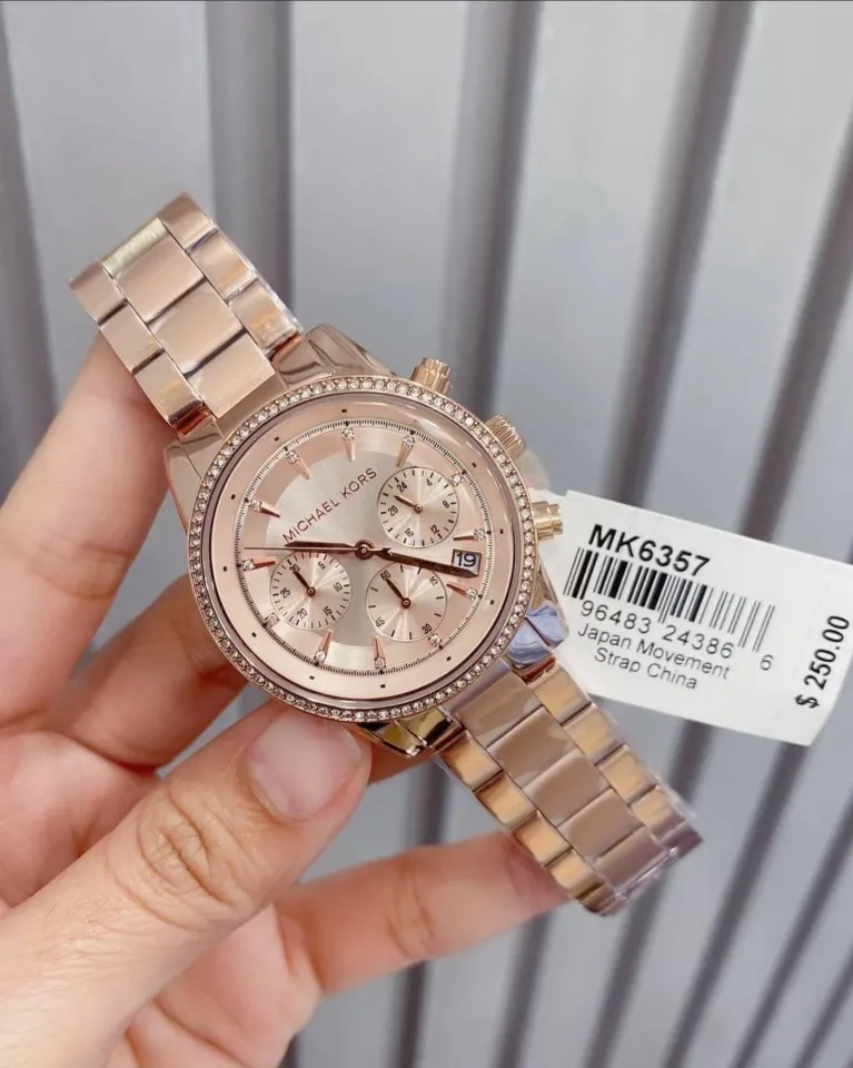 Mk6357 shop rose gold