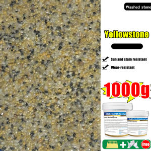 🔥2026 most popular Epoxy Resin washed stone Floor paint Epoxy Floor Paint Wash Stone Coating High Hardness Anti-cracking Weatherproof Pebble Wash Paint Epoxy Colored Sand Floor Paint poxy paint for flooring Wall paint Stone Texture Paint