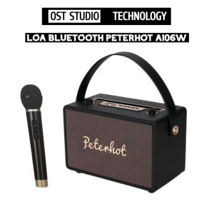 Loa Karaoke Peterhot A106W - Loa Karaoke Không Dây Kèm Mic Hát Cực Hay Loa Karaoke A106W Bản Cao Cấp Nhất Bass Cực Mạnh