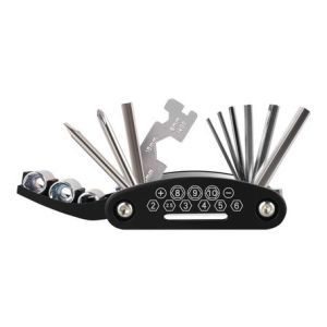 16 in 1 Multi-Functional Bicycle Tools Repair Kit Screwdriver wrench Spanner Allen key Tyre patch