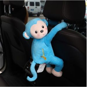 ตู้ตุ๊กตาลิงใส่ทิชชูแบบแขวน หรือ ตู้ตู้ตุ๊กตาลิงใส่ทิชชู่ หรือ ตู้ตู้ตกแต่งบ้าน หรือ ตู้ตู้ตกแต่งรถ 🐵 #C-0021