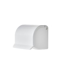 BEBA White Men Razor Hanger Free Punch Plastic Toothbrush Holder Bathroom Essentials Clutter-Free Shaver Holder Razor