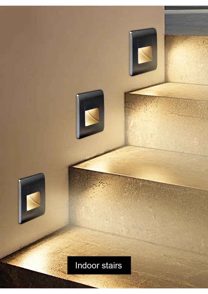 Indoor sensor store lights for stairs