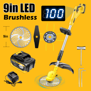 KEELAT-KLM006 Brushless Lawn Mower 20V Telescopic Battery Lawn Mower Cordless Lawn Mower Electric Lawn Mower