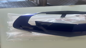 Ốp đầu đenmão đầu màu xanh GP bóng cho xe Exciter 150 đời 2015-2018 chính hãng Yamaha