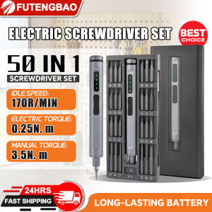 50 In 1High Precise Electric Screwdriver Set Multifunctional Cordless Screw Driver Type-C Fast for PC Phone Camera