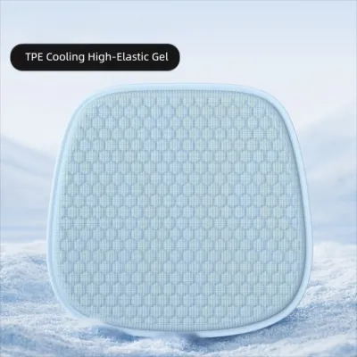 GOOD MOOD BEAUTY ​Sweat Absorption​ Car Seat Cover​ Universal Fit ​Elastic Sponge Fabric​ ​Cooling Seat Cushion​ Non-Slip​ ​Cooling Breathable​ Ice Silk Car Seat Cushion​ Car Office Chair Use
