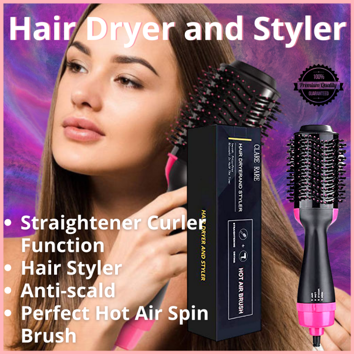 Hair Straightening Brush Beat Hot Air Brush Can I Use A - Main Image
