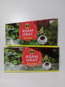 Teh celup asam urat isi 20 kantong  sangat ampuh meredakan nyeri sendi dan asam urat
