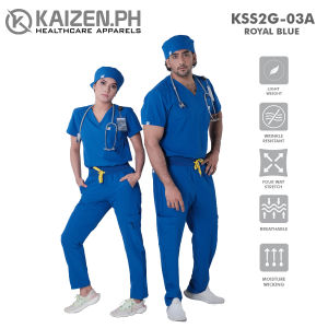 Scrub Suit 2nd Gen Limited Edition KSS2G-03 Chest Pocket Top Cargo Zipper Hem Pants