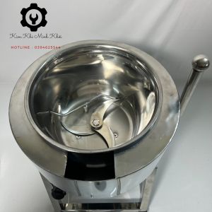Máy xay thịt công nghiệp làm giòchả xúc xích 1100W Khung chữ A đa năng 2 lớp kèm lưỡi làm chà bông( lõi đồng 100%)
