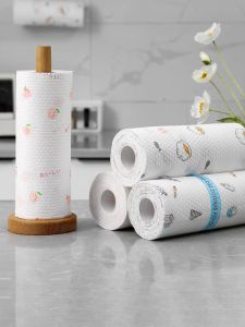VIVENA Disposable Kitchen Oil Absorbent Paper Towels - Washable Dish Cloth Dish Towel - Napkin