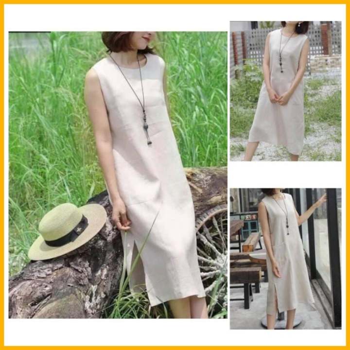 Đầm váy xẻ tà 2 bên công sở V040 | Shopee Việt Nam