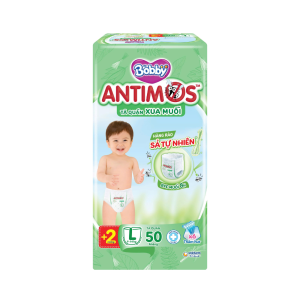 Tã Quần Xua Muỗi Bobby Antimos - Hàng Rào Sả Tự Nhiên - Size M52 L50 XXL48 XXL46 - Thanh Ngân Store