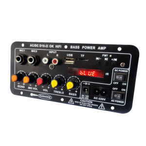 High-Power Card Built-In Bluetooth-Compatible Subwoofer 220V12V24V Home Car Amplifier Board Audio Speaker Motherboard