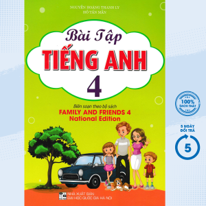 Sách - Bài Tập Tiếng Anh 4 (Biên Soạn Theo Bộ Sách Family And Friends 4 National Edition) - HA - Newshop