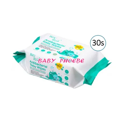 BZU BZU Ultra Gentle Baby Wipes / Antibacterial Baby Wipes / Skincare Cotton Towel Wet & Dry Dual Use