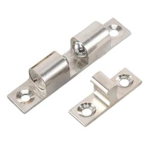 Pack Of 5 Adjustable Solid Brass Double Beads Tensioner Latches Accessory for Cabinet and Furniture Door Daily Use