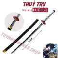 Gift shelves and free delivery of Kimetsu no yaiba Regoku Tanjiro Zennitsu sword, wind column, 104cm (non-metallic) high-quality wooden water column. 