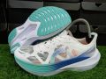 ORTUSEIGHT HYPERGLIDE 3.1 WHITE CYAN RUNNING SHOES. 