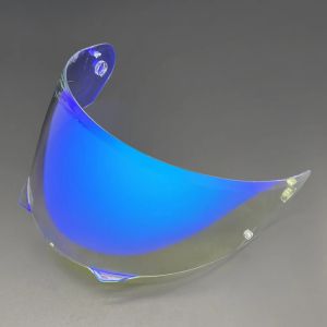 Helmet Visor Compatible with HJ‑33 I90 Multi‑Color Sunscreen UV‑Protection One‑Piece Motorcycle Helmet Mirror Accessories