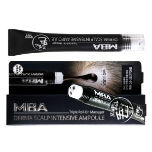 【Reday stock】Korea MBA MOBALA Hair Growth Derma Scalp Intensive Ampoule triple roll-on massager Anti Hair Loss Serum naturals hair care ginger essential oil hair serum hair care hair growth serum hair serum Hair Nutrition Amino Acid Organic  20ml