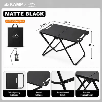 Camping Table | Outdoor Folding Table Portable Foldable Table Automatic Lightweight Picnic Camping Hydraulic Tactical Table Outdoor Portable Kitchen