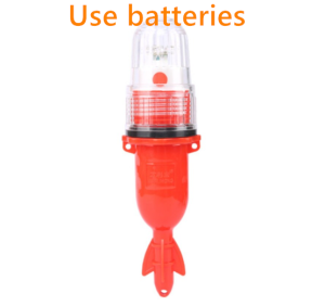 [24h Ship]Solar Mark Beacon Light Gillnet Fishing Net Sign Light Marine Signal Light Buoy Light Mesh Label Marine Fishing Emblem Lights Boat With Signal Light Strobe Automatic Light Control Navigation Lights For Boats