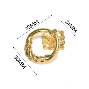 Cổ điển tay kéo ngăn tủ mini Tay Nắm Cửa tủ nội thất tự làm kéo vòng gỗ cho trường hợp hộp trang trí xử lý không dễ dàng để mốt