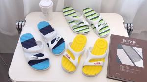 MenS Summer Outdoor Trendy Slippers Summer CoupleS Slip-On Slippers Non-Slip Wear-Resistant Beach Slippers For Men