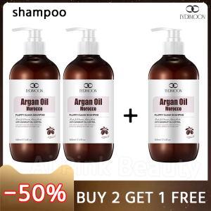 LYDIMOON Argan Oil Smoothing Shampoo 500ml Repair dry and frizzy hair Perm damaged hair Improve hair quality