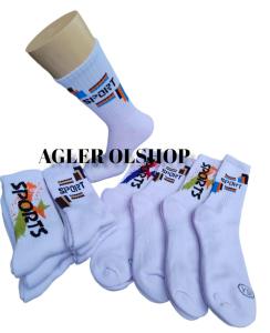 12 PASANG KAOS KAKI OLAH RAGA ANTI BAU TEBAL PANJANG MURAH BAYAR DI TEMPAT