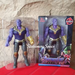 SS Mainan Anak Avanger / Tinggi Robot +/- 15 Cm Marvel Action Figure Lampu Laser
