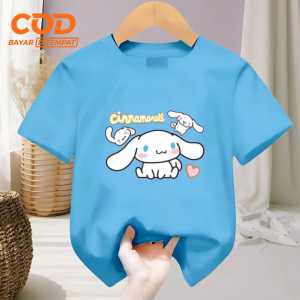 Kaos atasan anak Laki-Laki dan Perempuan usia 1-12 tahun Bergambar Crl Terbaru bahan Babyterry