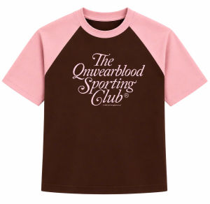 Áo Thun Baby Tee Raglan SPORTING CLUB Form Vừa Cotton Premium 250GSM Phong Cách Hàn Quốc