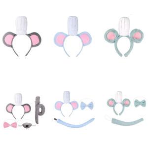 Face Wash Headbands Lovely Creative Headwear Stage Performances Hairbands for Culinary Activity and Themed Celebrations