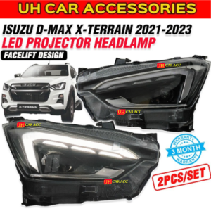 Isuzu D-Max X-Terrain 2021 - 2023 ( Facelift Design ) Led Projector Headlamp
