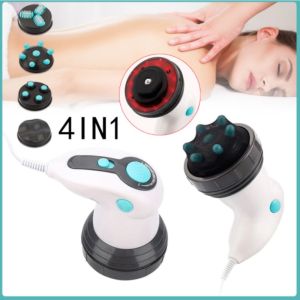 DHALUSA Health เครื่องนวดไฟฟ้า4in1สลายไขมัน รุ่น 240 ช่วยขจัดเซลลูไลท์ คลายความเมื่อยล้า คลายความเครียด ระบบมอร์เตอร์ หมุน ปั่นและแสงอินฟาเ