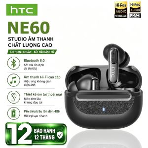 HTC NE60 Tai nghe dịch Tai nghe Bluetooth HIFI Tai nghe không dây tăng cường tiếng ồn IPX5 thể thao chống nước