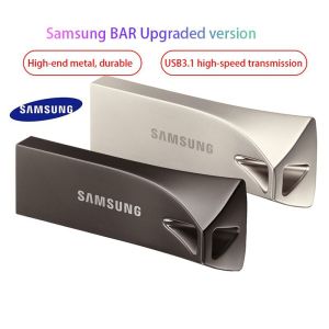 ♥100%Original Product+FREE Shipping+COD♥  Genuine Samsung BAR Plus 32G/64G/128G - 300MB/S USB 3.1 Flash Drive