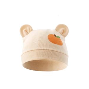 Breathable Baby Bonnet Soft and Breathable Hospital Hat Lovely Cartoon Printed Bonnet Caps for Infants 0 to 3 Months