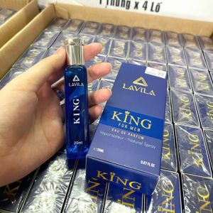 [Quà tặng] Nước Hoa Nam Lavila - Nước Hoa King Phong Cách Sang Trọng Mạnh Mẽ (100ml) - Mỹ Phẩm Hoàng Dũng Chính Hãng