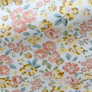 New Japanese Small Floral High-count Cotton Fabric Dress Clothing Bed Diy Printed Fabric TJ22219