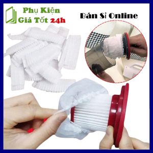 Set 100 Màng Lọc Cho Máy Hút Bụi Cầm Tay - Túi Vải Không Dệt Lọc Bụi Nhanh Chóng Vệ Sinh / Túi Lọc Bụi / Túi Lưới Bọc Lõi Lọc Bụi Tiện Dụng
